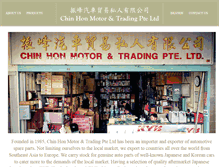 Tablet Screenshot of chinhon.com.sg